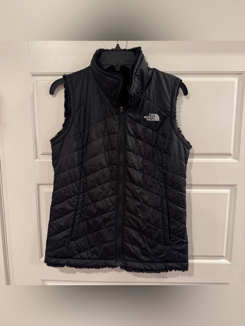The North Face Mossbud Swirl Reversible Vest Women’s Size Small